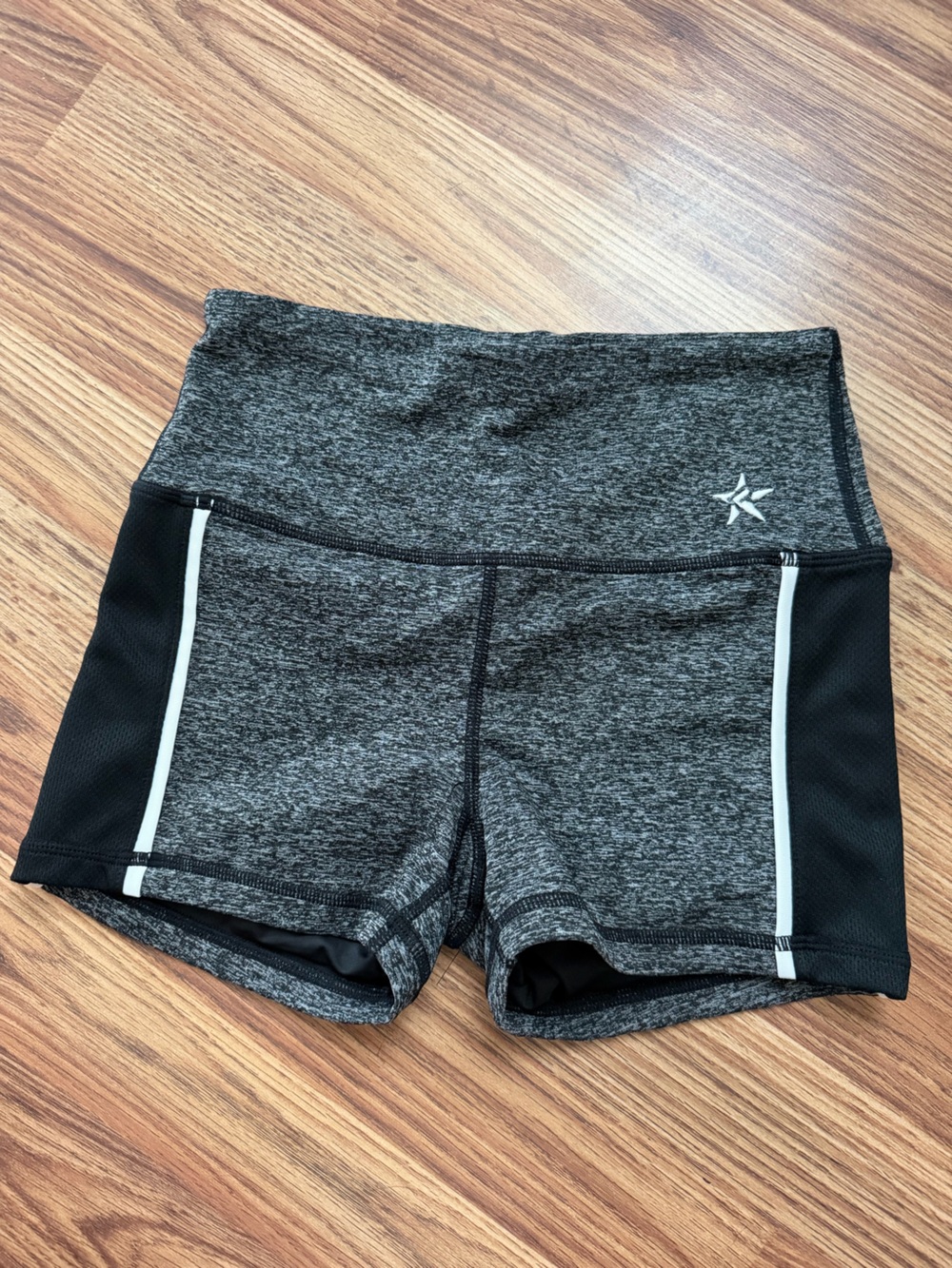 Rebel Cheer Athletics Grey Shorts AXS